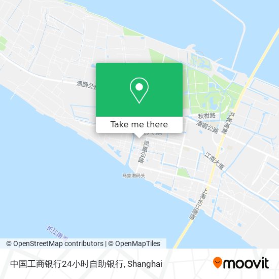 中国工商银行24小时自助银行 map