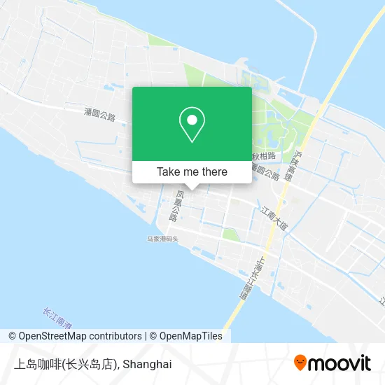 上岛咖啡(长兴岛店) map