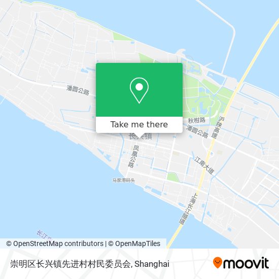 崇明区长兴镇先进村村民委员会 map