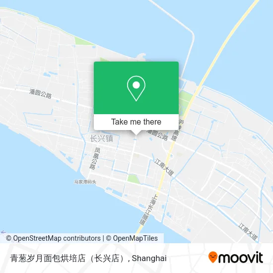 青葱岁月面包烘培店（长兴店） map