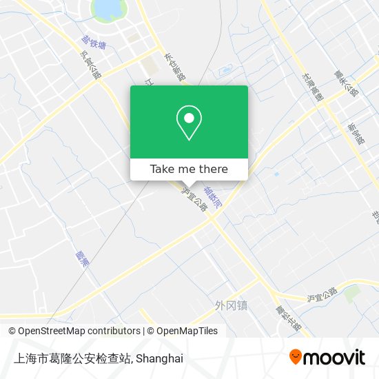 上海市葛隆公安检查站 map