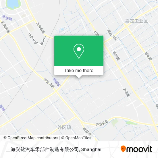 上海兴铭汽车零部件制造有限公司 map