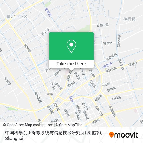 中国科学院上海微系统与信息技术研究所(城北路) map