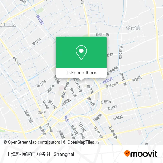 上海科远家电服务社 map