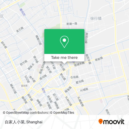 自家人小菜 map