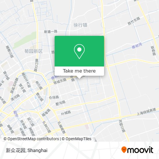 新众花园 map