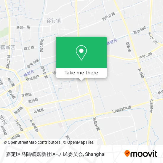 嘉定区马陆镇嘉新社区-居民委员会 map