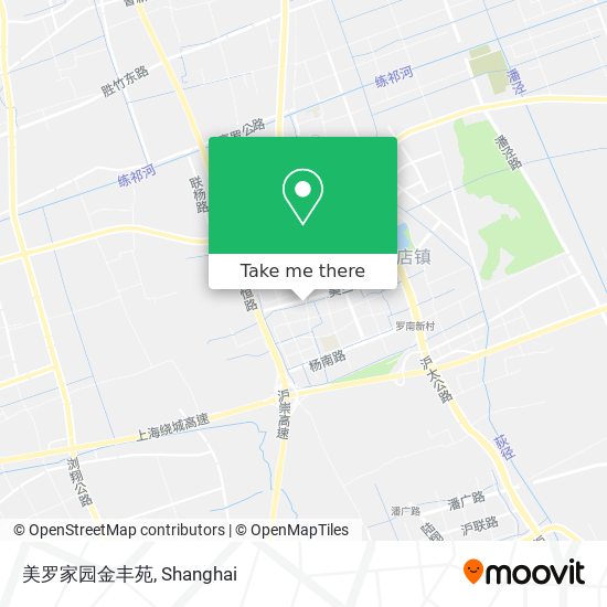 美罗家园金丰苑 map
