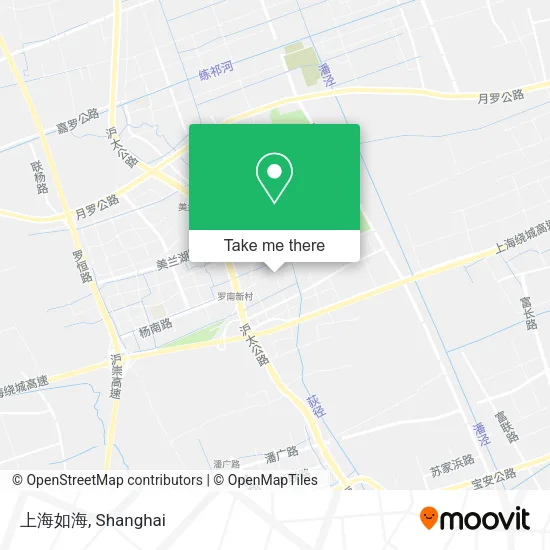 上海如海 map