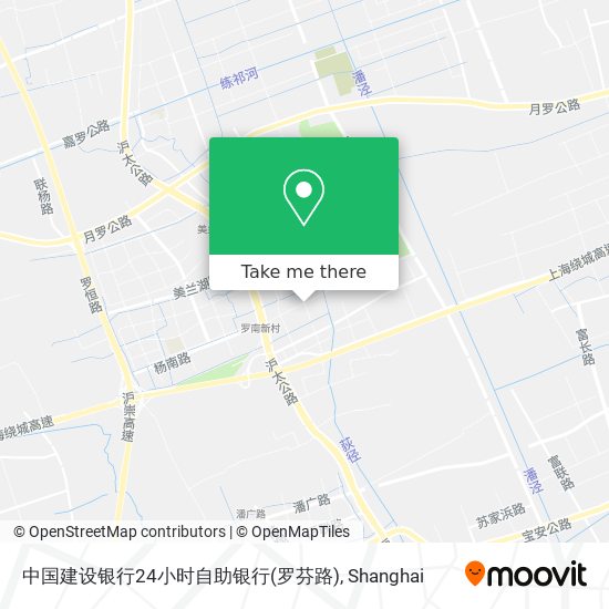 中国建设银行24小时自助银行(罗芬路) map