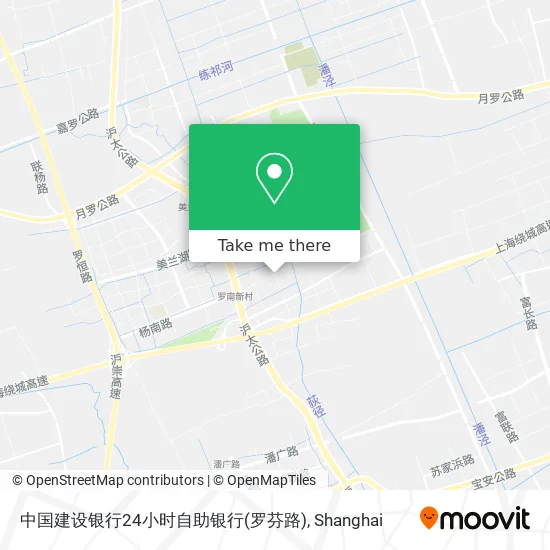 中国建设银行24小时自助银行(罗芬路) map