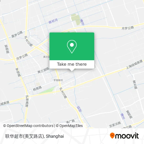 联华超市(美艾路店) map