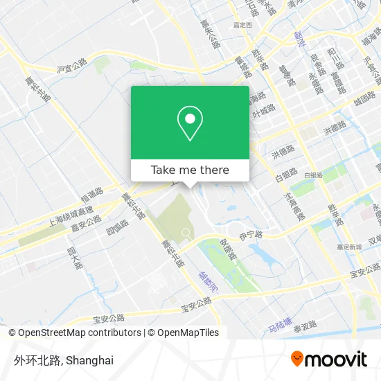 外环北路 map