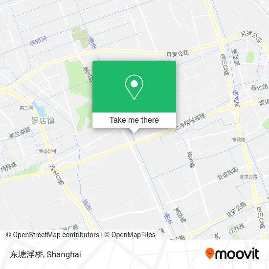东塘浮桥 map