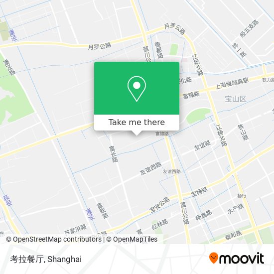考拉餐厅 map