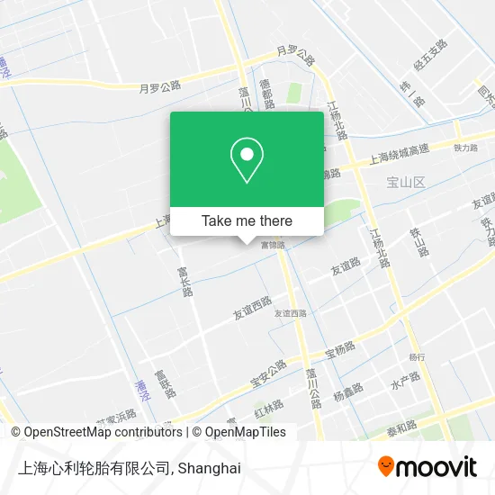 上海心利轮胎有限公司 map