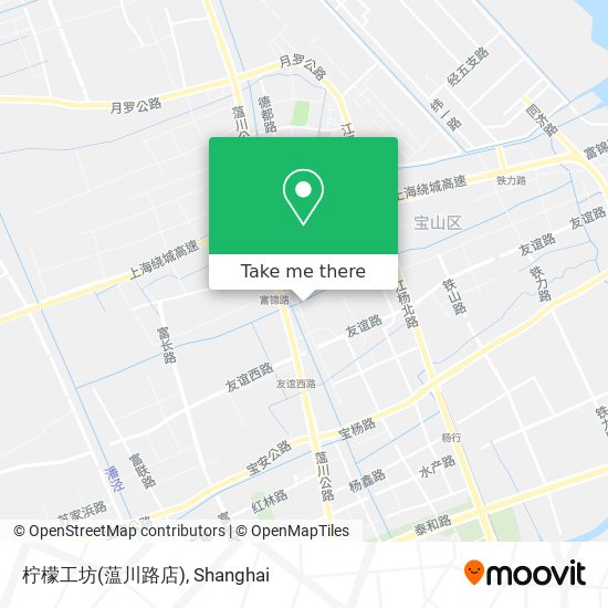 柠檬工坊(蕰川路店) map
