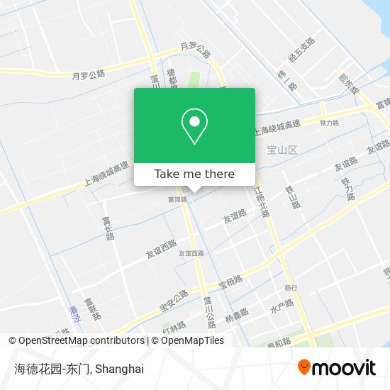 海德花园-东门 map