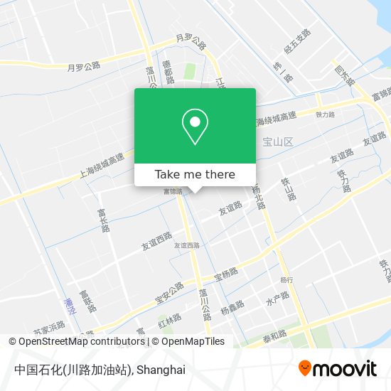 中国石化(川路加油站) map