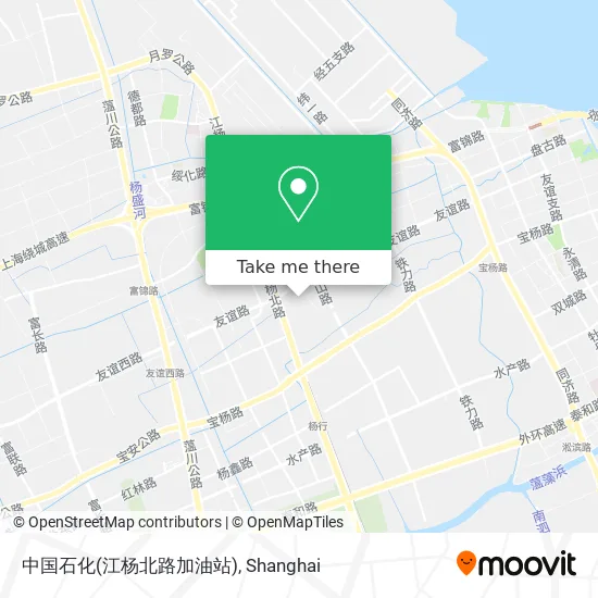 中国石化(江杨北路加油站) map