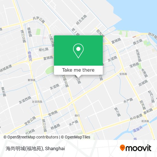 海尚明城(福地苑) map