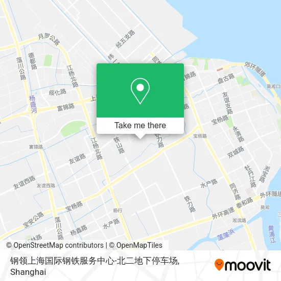 钢领上海国际钢铁服务中心-北二地下停车场 map