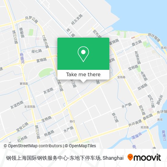 钢领上海国际钢铁服务中心-东地下停车场 map