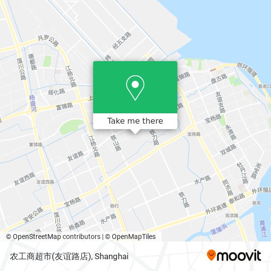 农工商超市(友谊路店) map