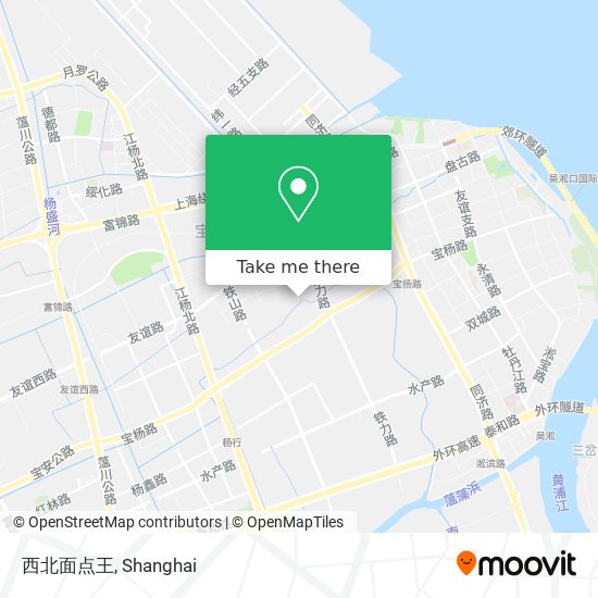 西北面点王 map