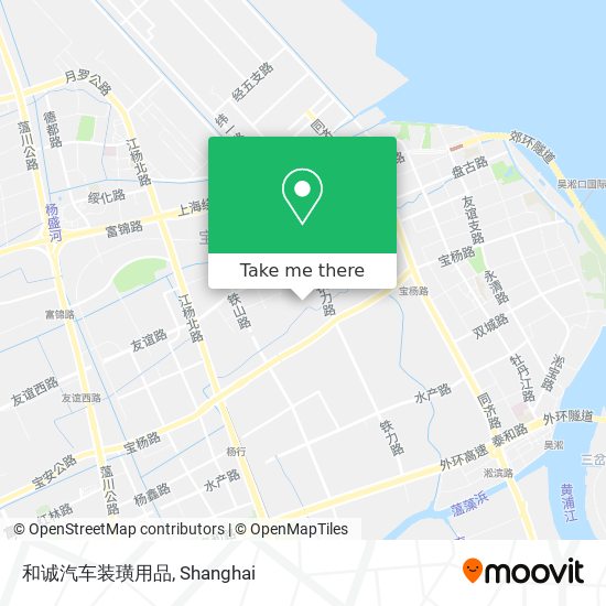 和诚汽车装璜用品 map