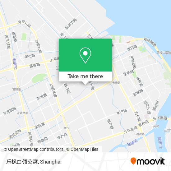 乐枫白领公寓 map
