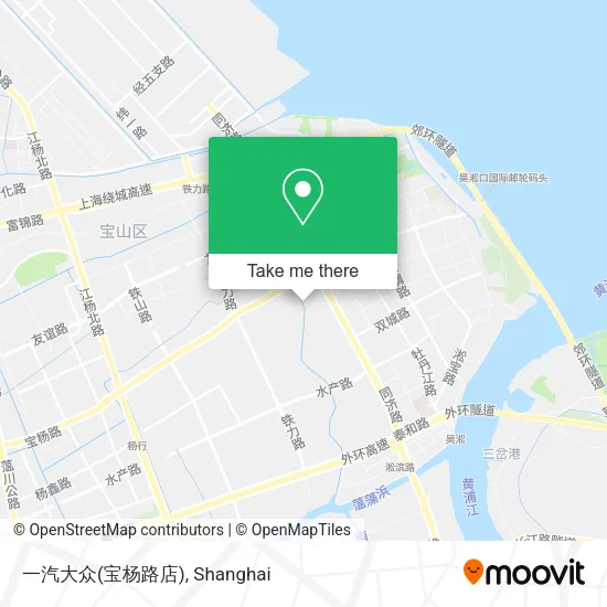 一汽大众(宝杨路店) map