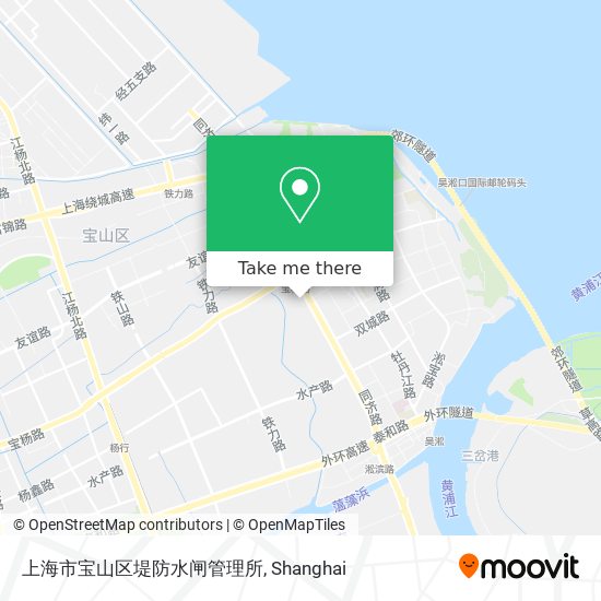 上海市宝山区堤防水闸管理所 map