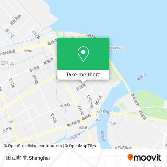 田豆咖啡 map