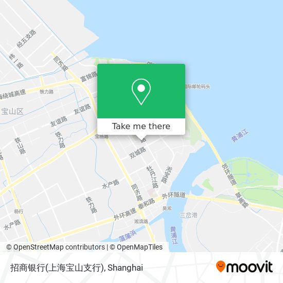 招商银行(上海宝山支行) map