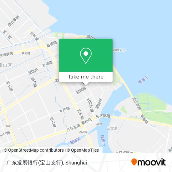 广东发展银行(宝山支行) map
