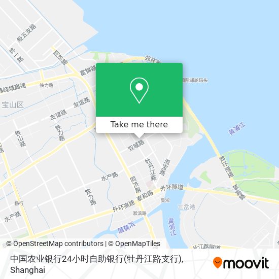 中国农业银行24小时自助银行(牡丹江路支行) map
