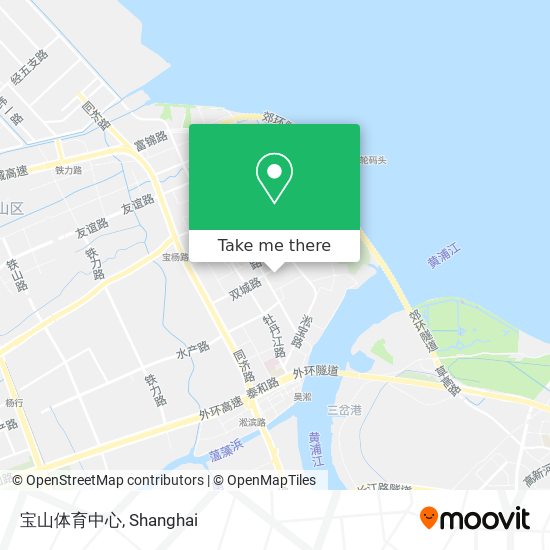 宝山体育中心 map