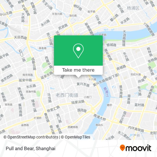 Pull and Bear map