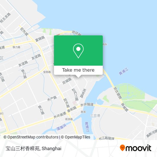 宝山三村香樟苑 map