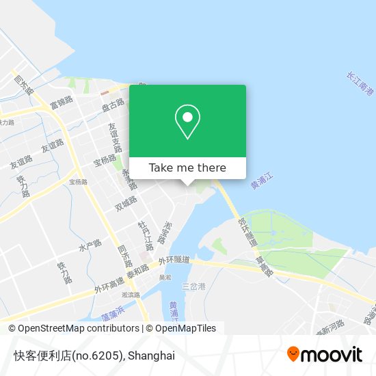 快客便利店(no.6205) map