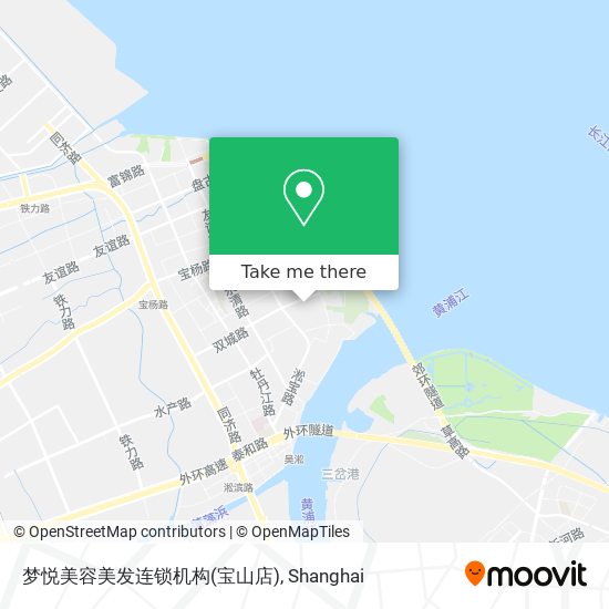 梦悦美容美发连锁机构(宝山店) map