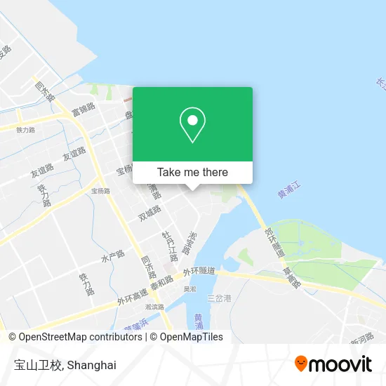 宝山卫校 map