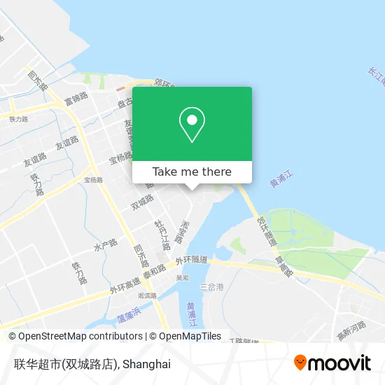 联华超市(双城路店) map