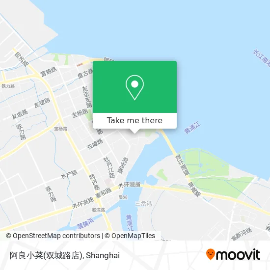 阿良小菜(双城路店) map