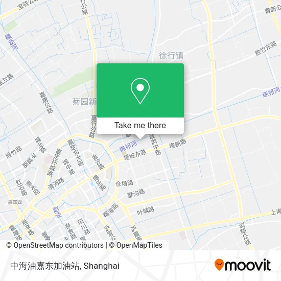 中海油嘉东加油站 map