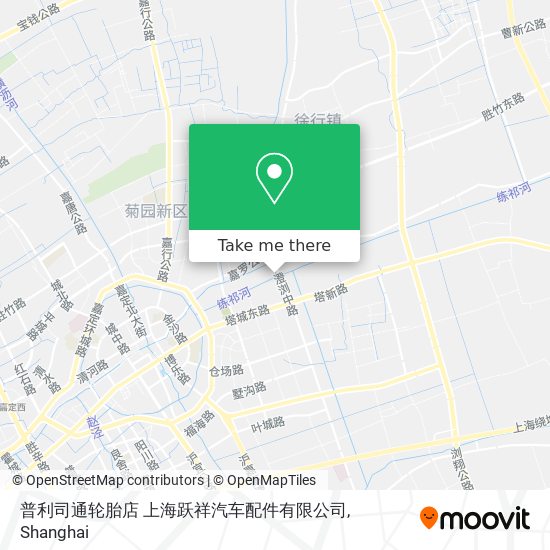 普利司通轮胎店 上海跃祥汽车配件有限公司 map