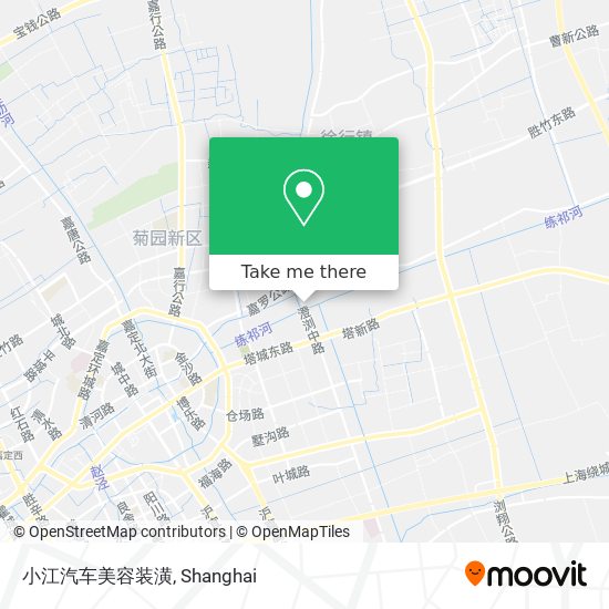 小江汽车美容装潢 map