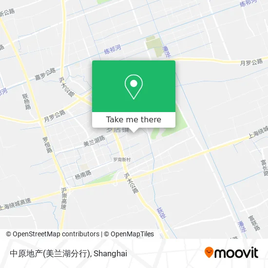 中原地产(美兰湖分行) map