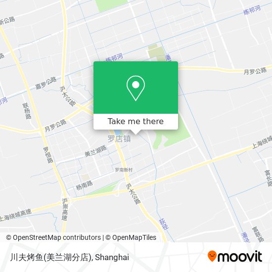 川夫烤鱼(美兰湖分店) map